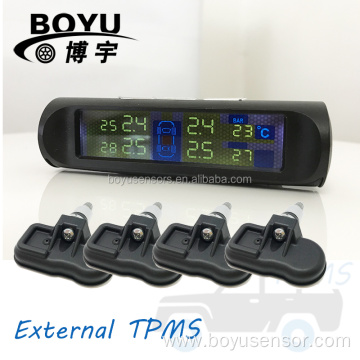 Universal External display TPMS solar power